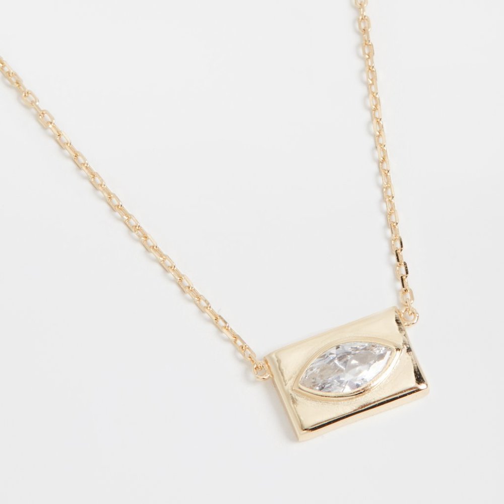 BRAND NEW Shashi Gold Vermeil Necklace